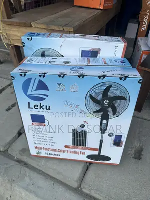 Leku Standing Rechargeable Fan