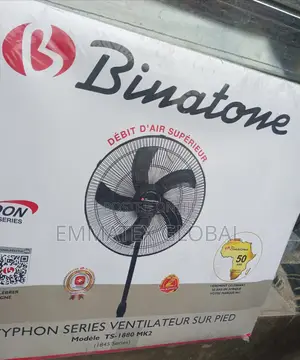 Ultra 1.5m Typhon Series BINATONE STANDING FAN 1yr Warranty
