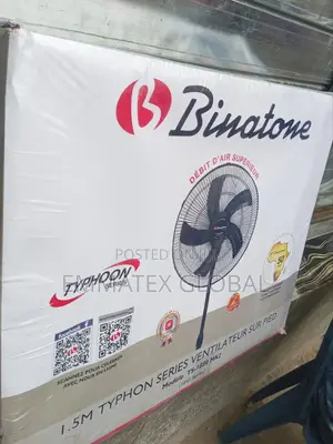 Ultra 1.5m Typhon Series BINATONE STANDING FAN 1yr Warranty