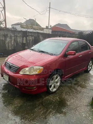 Toyota Corolla 2005 Red