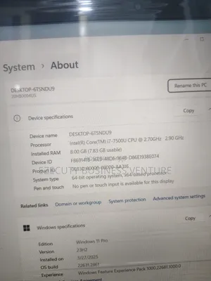 Laptop Lenovo ThinkPad P51s 8GB Intel Core i7 SSD 256GB