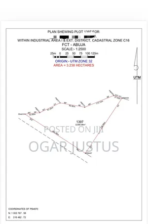 3.2 Hectares at Idu Cadastral Zone