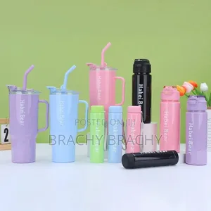 Harbie Bear 3 Pieces Bottles and Cup Set