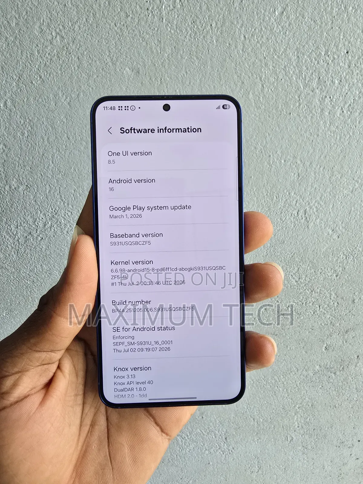Samsung Galaxy S25 256 GB Blue