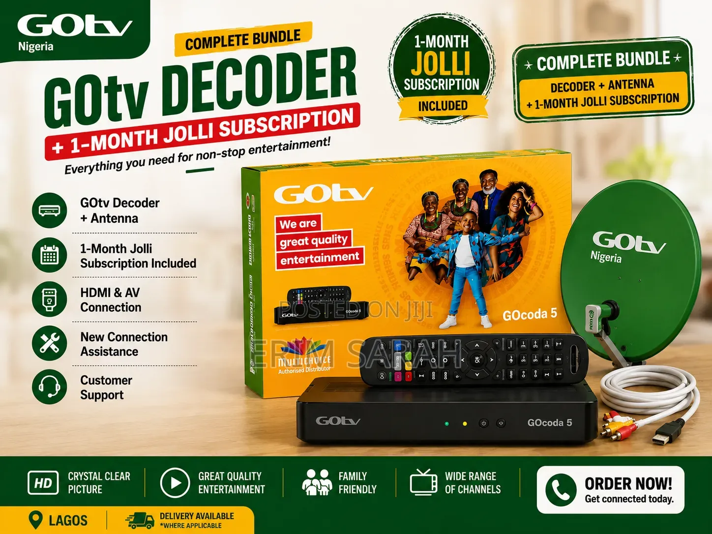 GOtv Decoder Subscription – Get GOtv Today