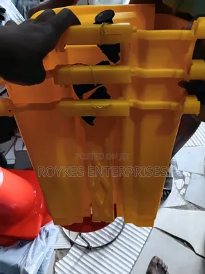 Yellow Residual Waste Dustbin