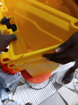 Yellow Residual Waste Dustbin