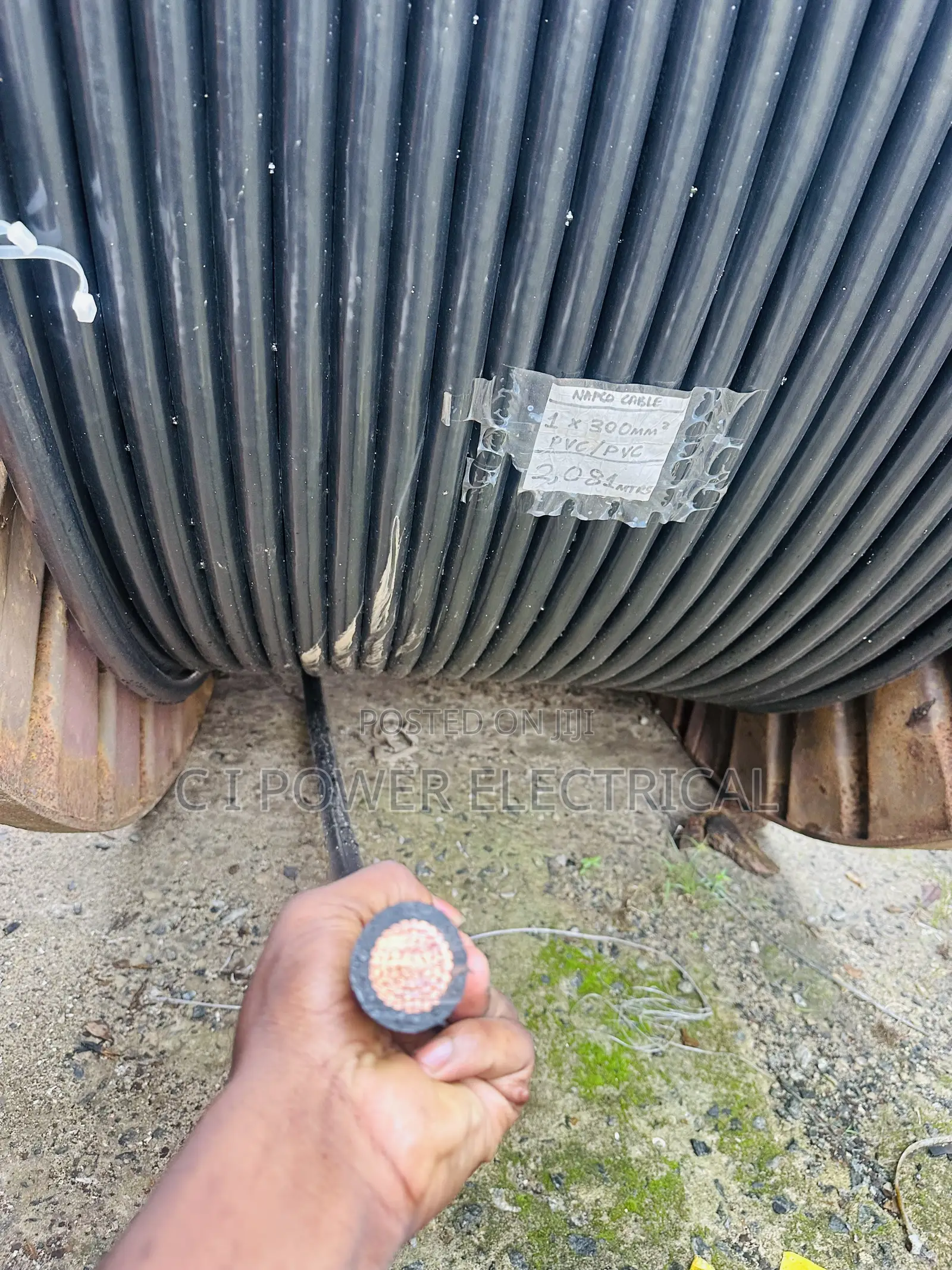 300mm Single PVC Cable