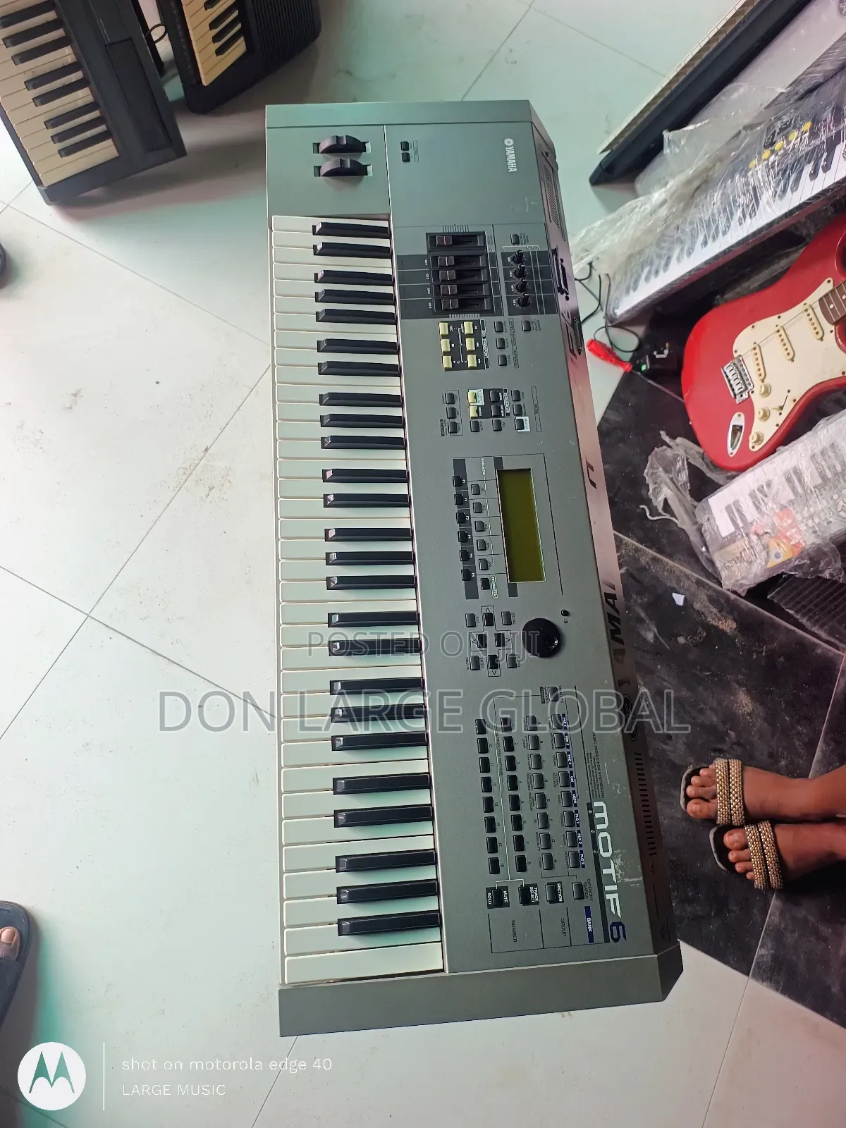 Yamaha Motif6 Keyboard