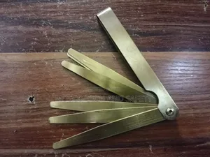 13-Blade Brass Feeler Gauge Set