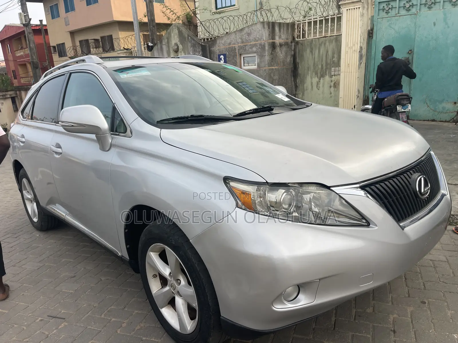 Lexus RX 350 2010 Silver