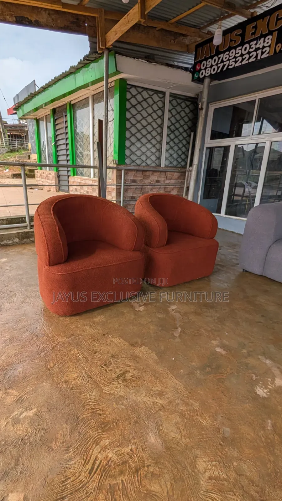 L Shape Bubble Sofa Peared With 2 Singles Seaters