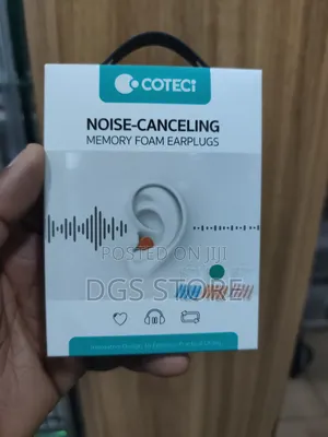 Coteci Noise Canceling Memory Foam Earplugs