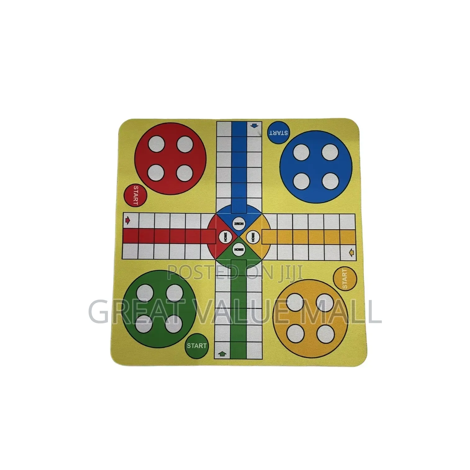 Rubber Ludo Game