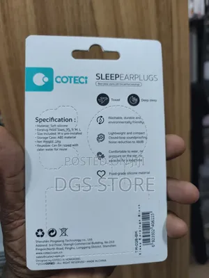 Coteci Sleep Earplugs