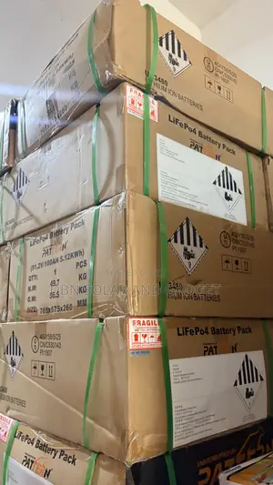5.12kwh 51.2v Original Pattern Solar Lithium Ion Battery in Stock