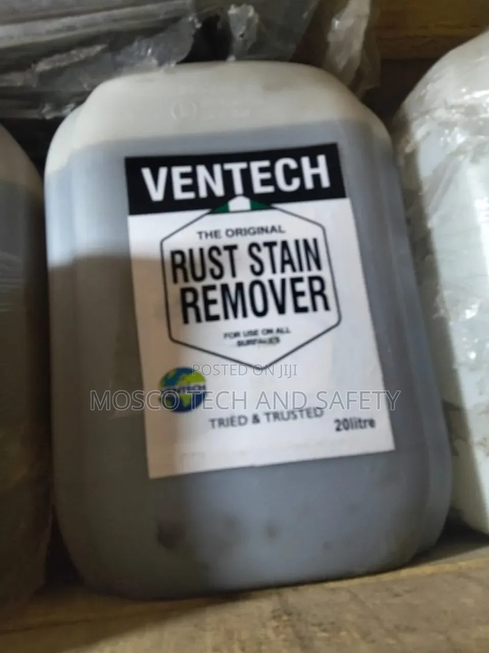 Ventech Rust Stain Remover | 20-Litre Container