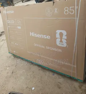 Ultra Modern Hisense Qled6 85 TV ORIGINAL