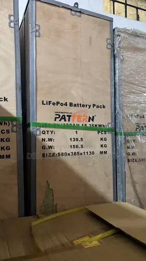 15.36kwh 51.2v Pattern Solar Lithium Ion Battery in Stock