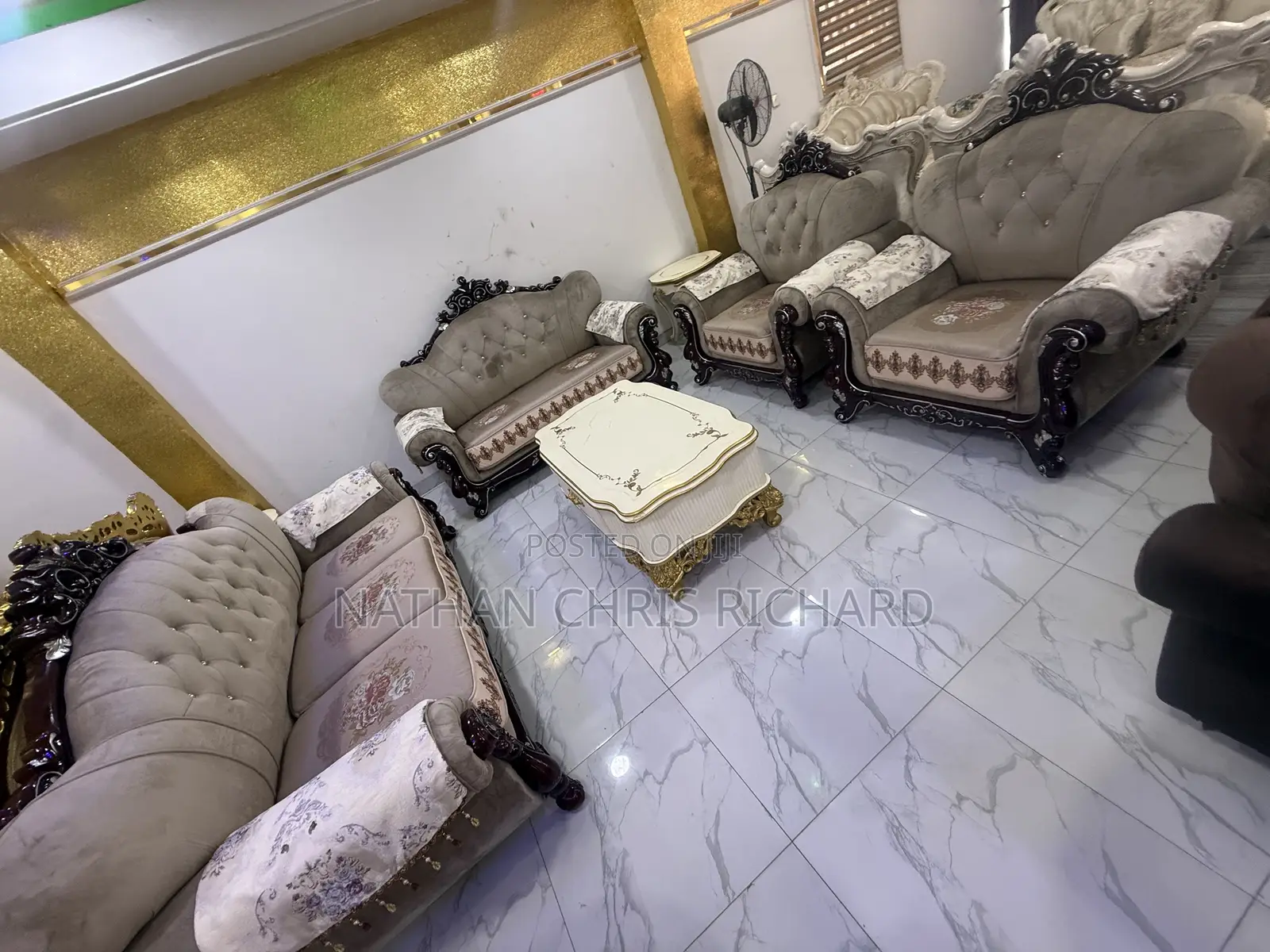 Luxury Sofa Set