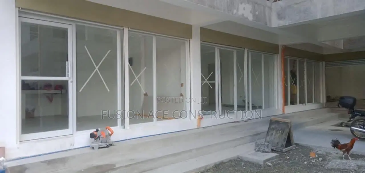 Glass Partition With Doors