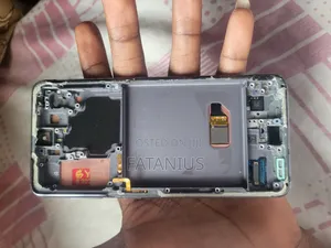 S21 Screen With 11 Lines Fingerprint Sensor Working and No Cracks