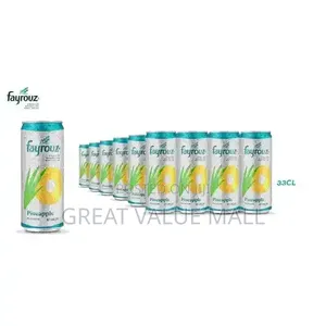 Fayrouz Pineapple Tray Can 33cl (24 Pack)