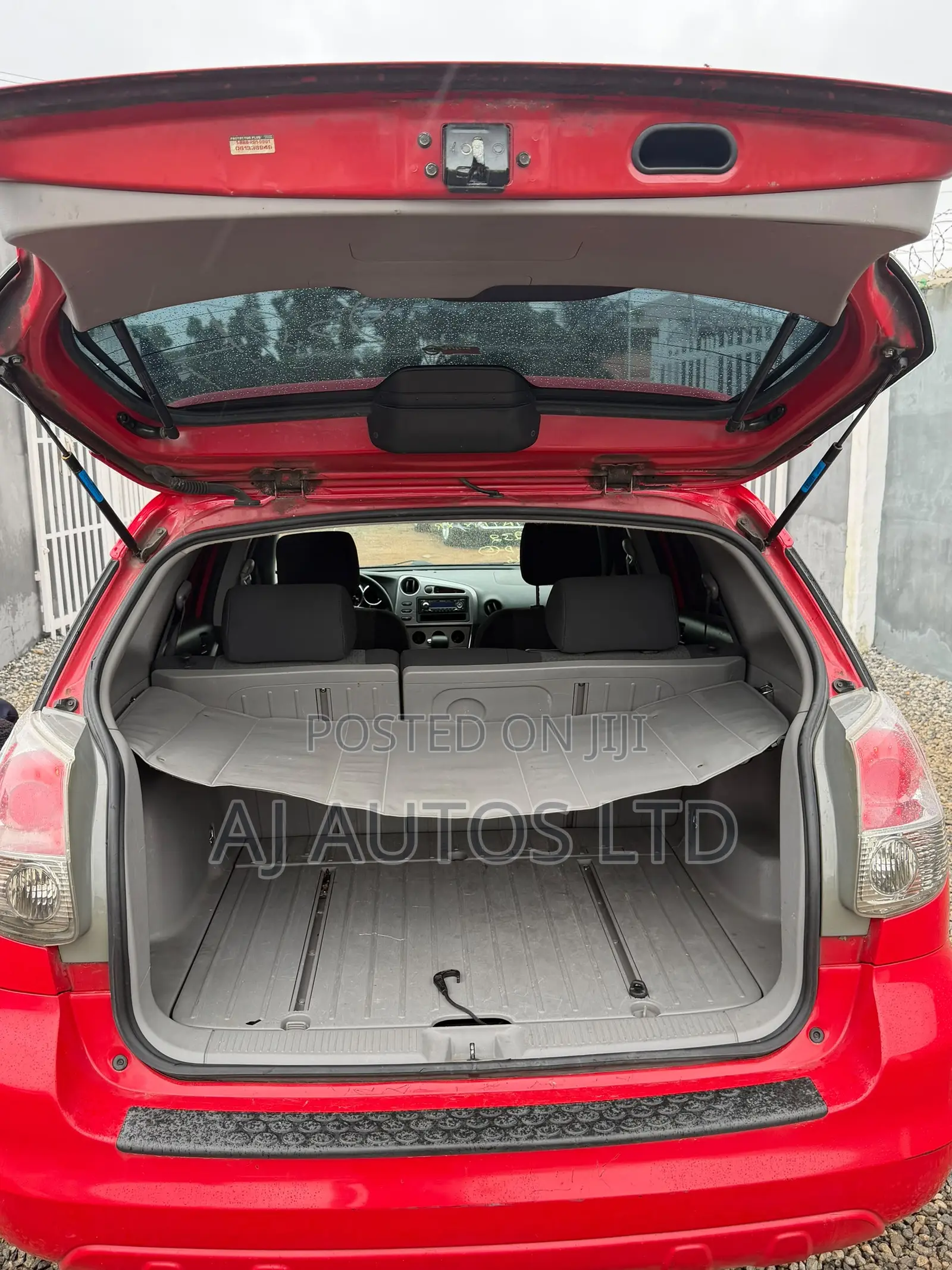 Toyota Matrix 2007 Red