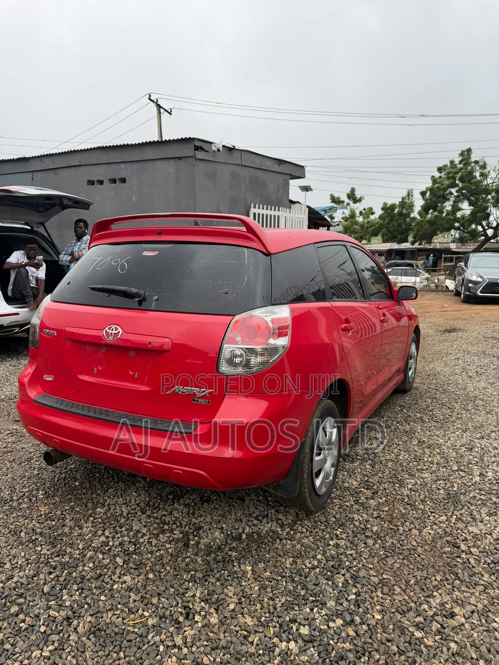 Toyota Matrix 2007 Red