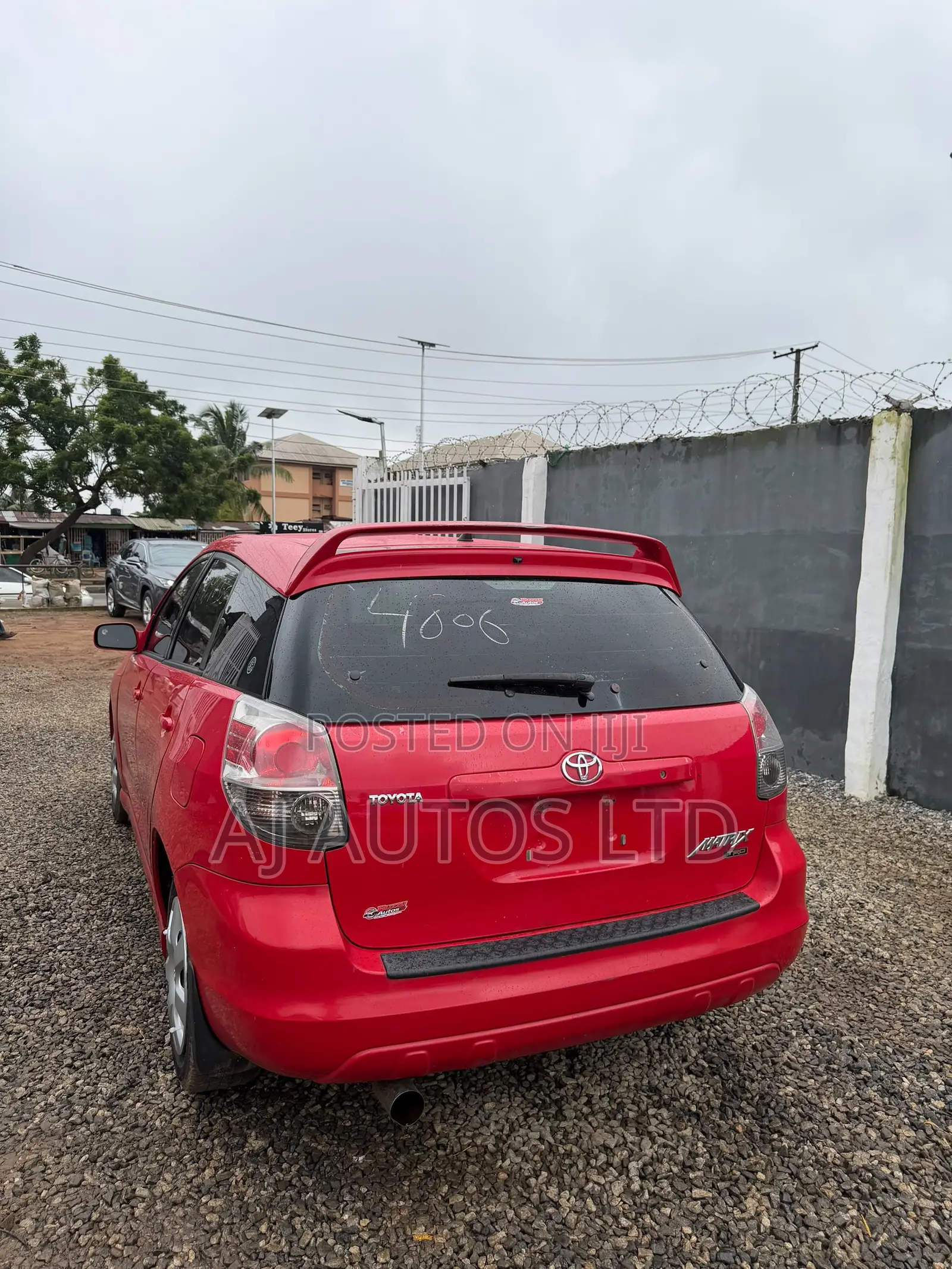 Toyota Matrix 2007 Red