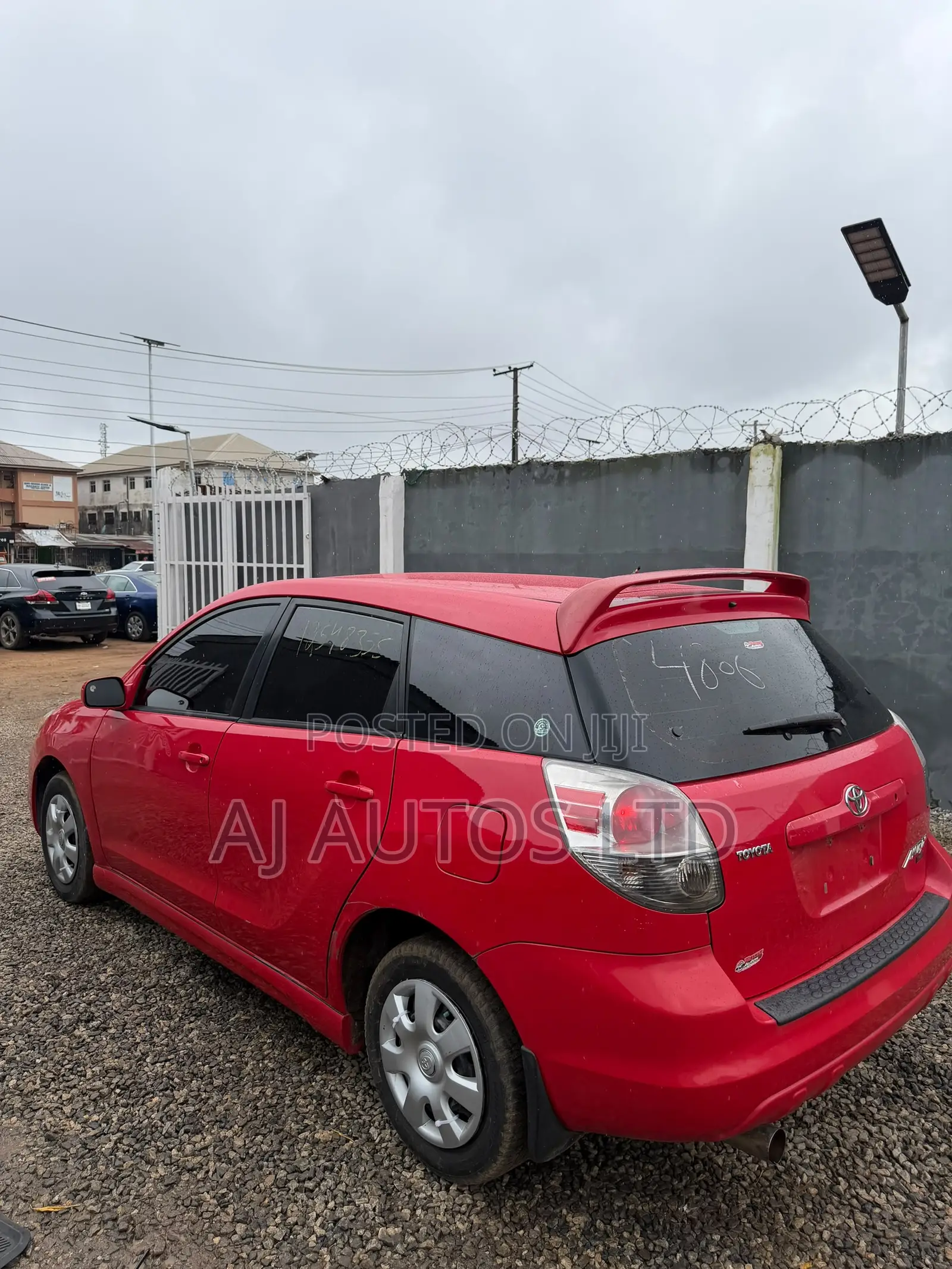 Toyota Matrix 2007 Red