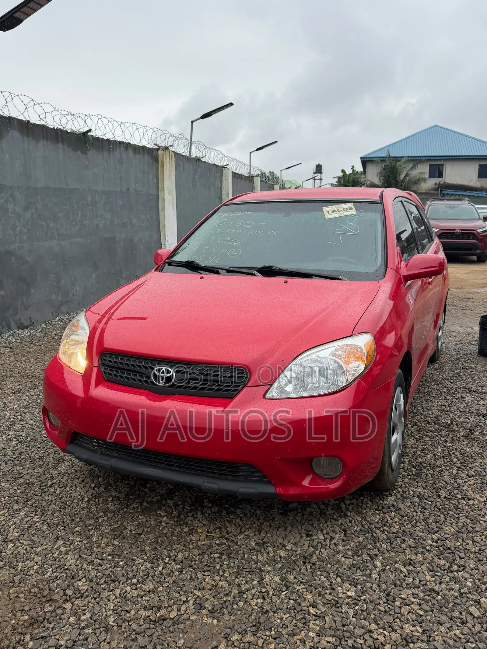 Toyota Matrix 2007 Red