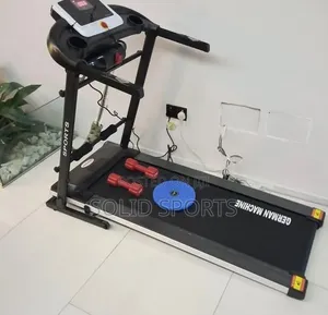 2 HP Treadmill German Machine With Dumbbell and Massage