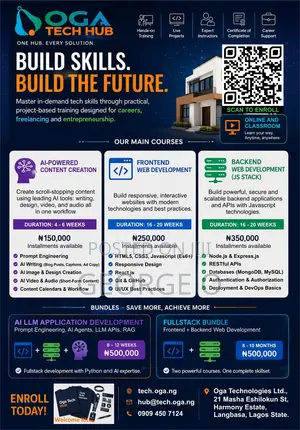 Scholarship for Tech Training