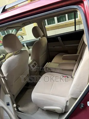 Toyota Highlander Sport 2008 Burgundy