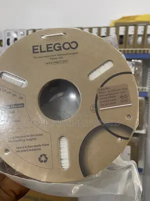 Elegoo Pla + White1.75mm 1kg Spool