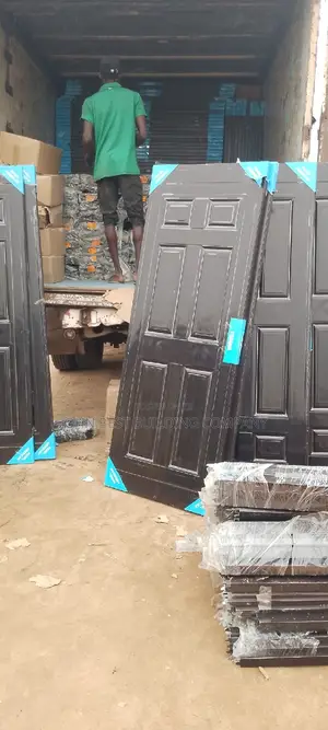 High Quality Sound Proof American Steel Doors Both Rooms and Toilet