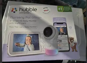 Hubble Nursery Pal Glow Plus 5” Smart HD Baby Monitor Night Light