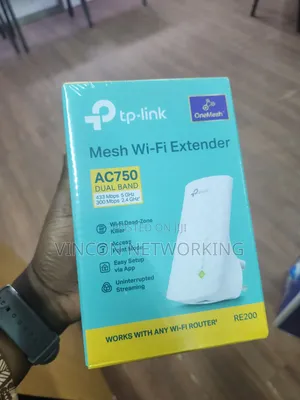 TP-Link Mesh Wi-Fi Extender (RE200)