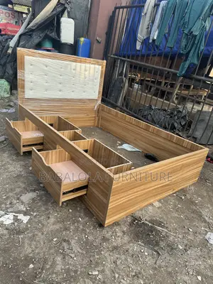 4 by 6 Feet Bed Frame With Inner Storage