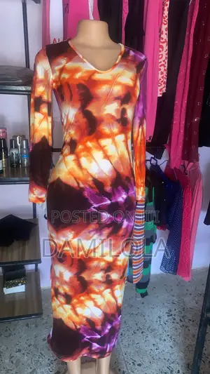 Adire Gown
