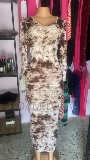 Adire Gown