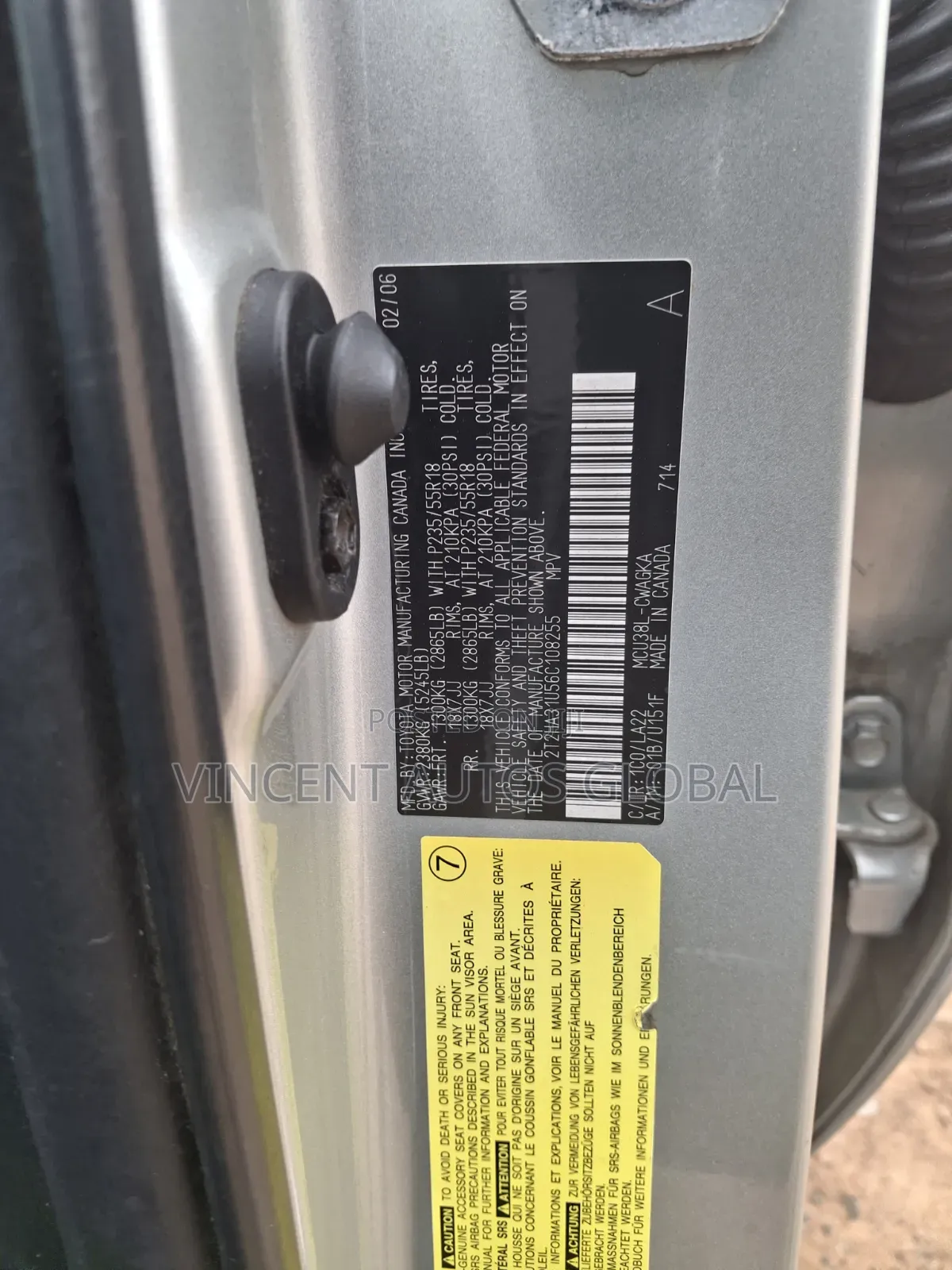 Lexus RX 330 2006 Silver