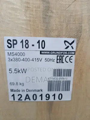 Grundfos Submersible Pump Machine