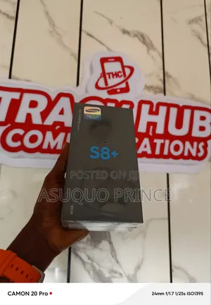 New Samsung Galaxy S8+ 128 GB Black