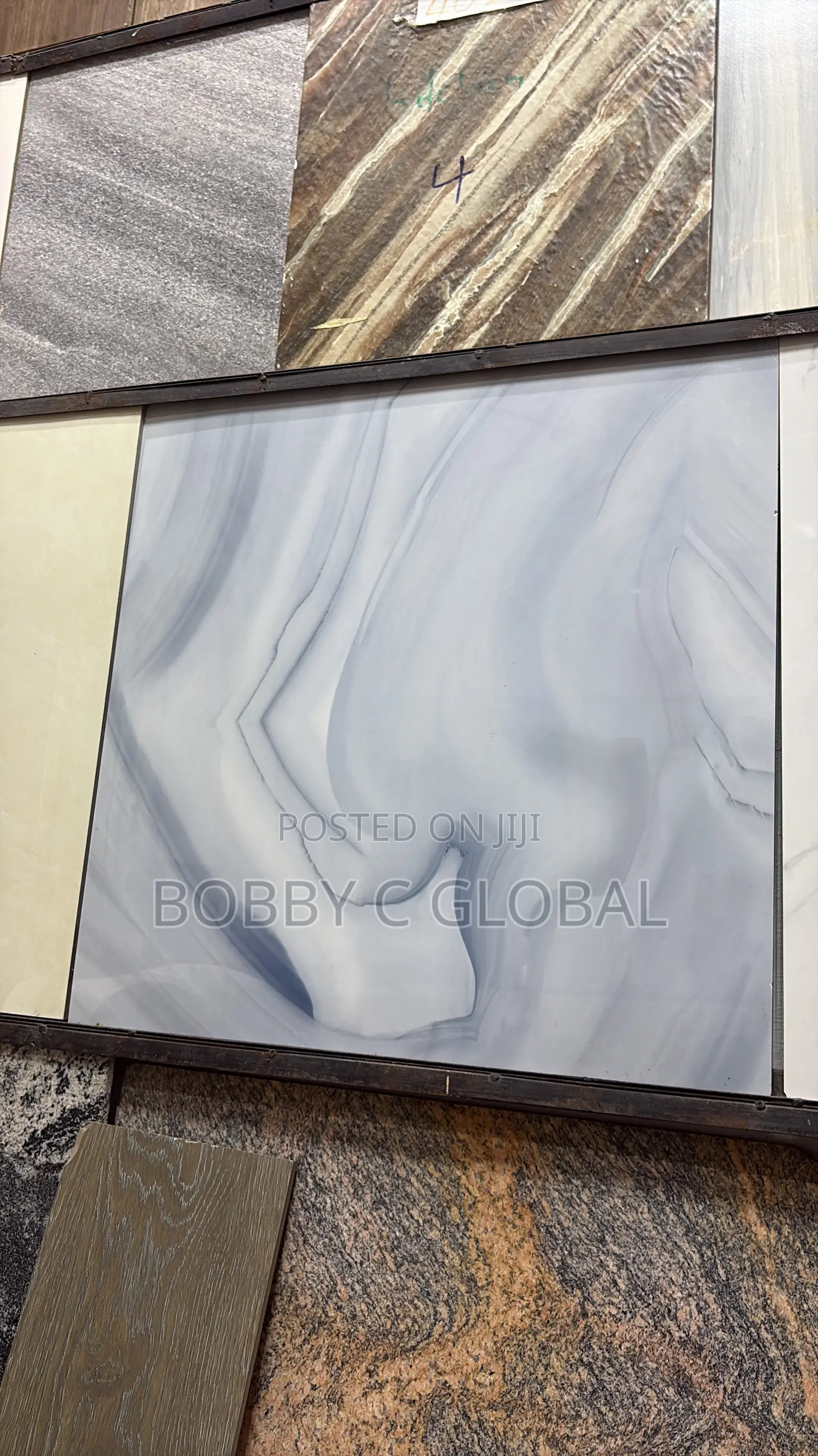Premium Marble-Look Porcelain Tile