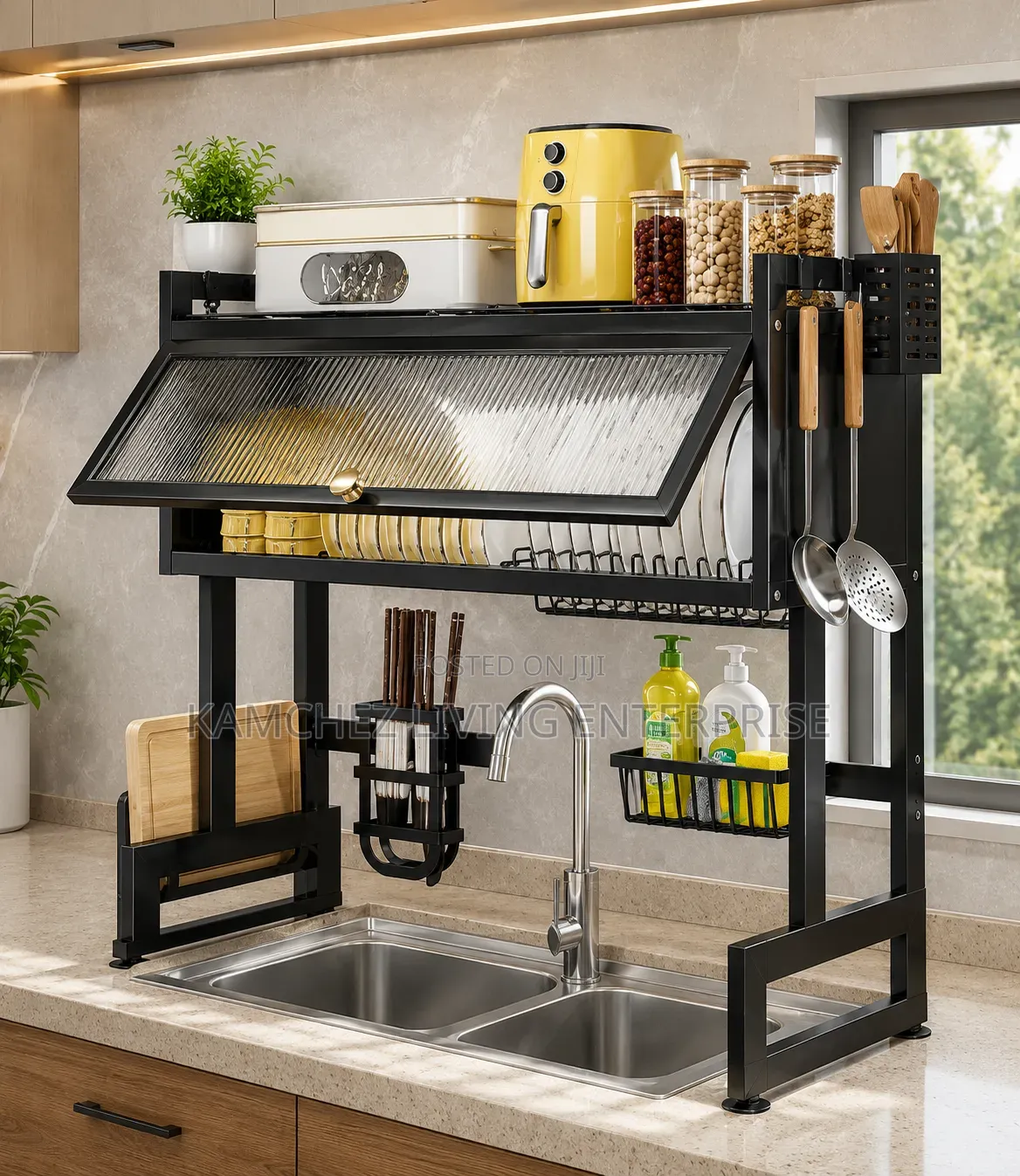 Premium Plate Rack – Smart Kitchen Storage