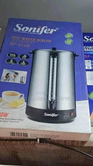 Sonifer 50L Commercial Electric Hot Water Boiler & Dispenser - 2500W