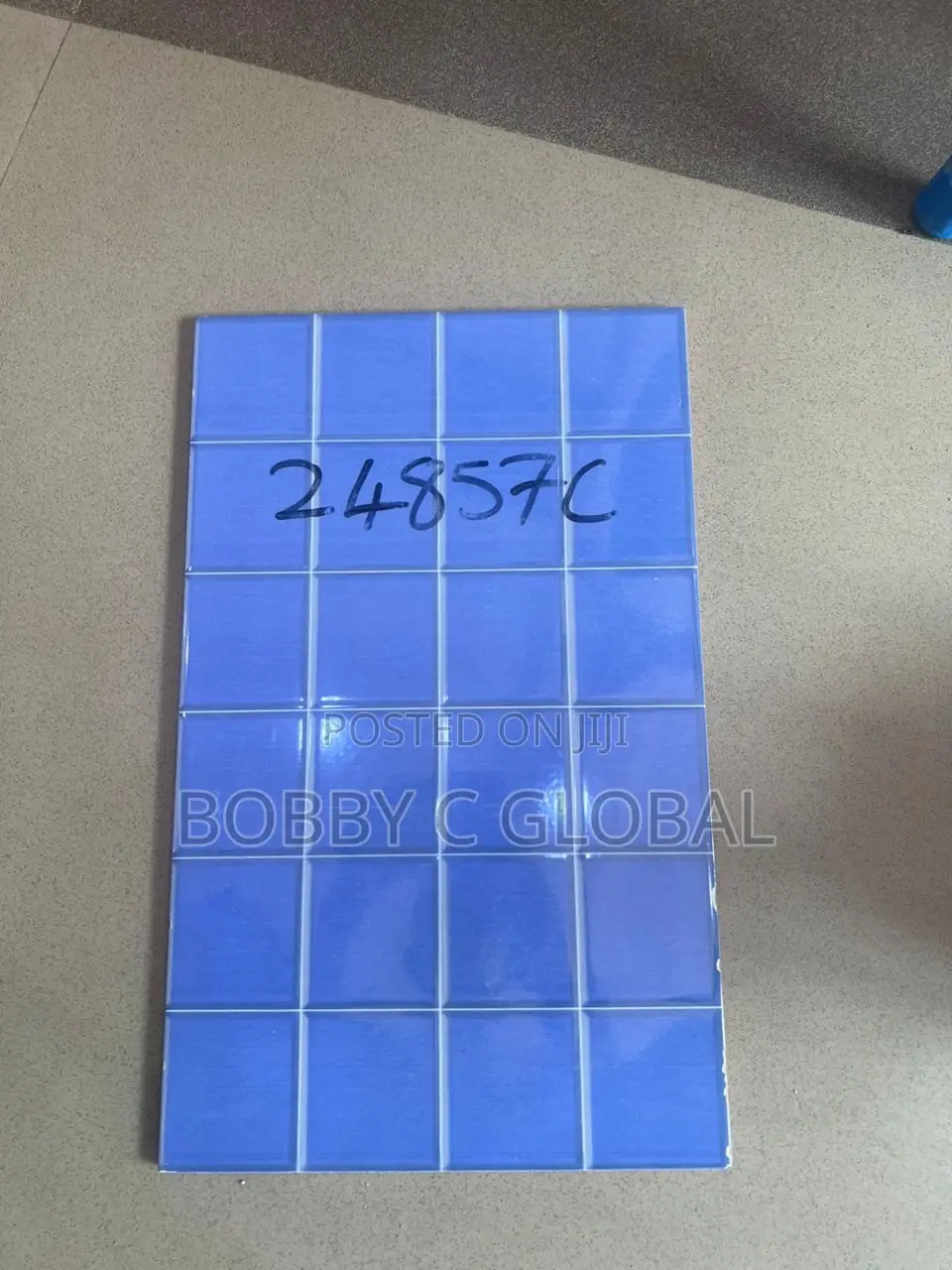 Blue Glossy Ceramic Wall Tile All Sizes Available