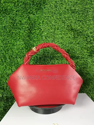 Chic Braided-Handle Handbag
